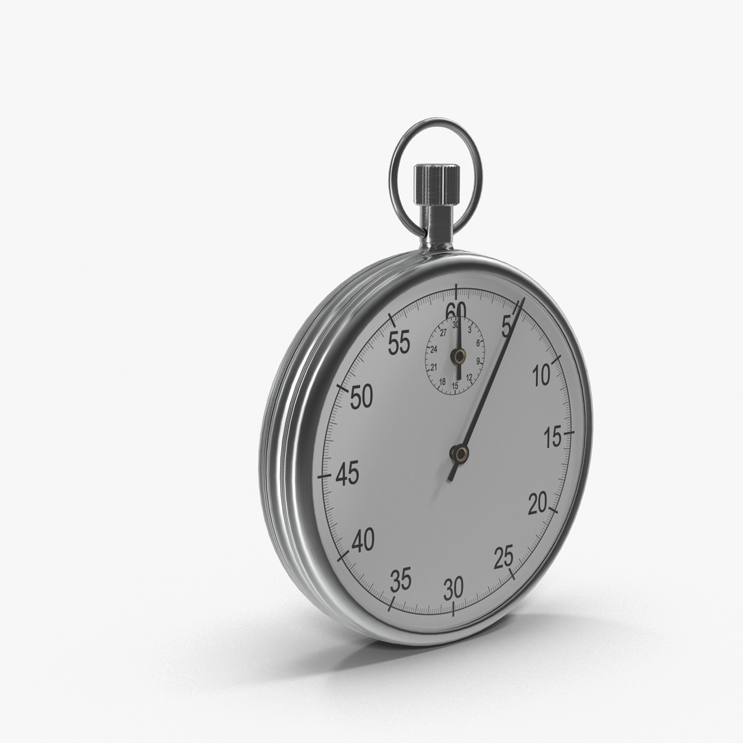 Stop Stopwatch Watch 3D - TurboSquid 1233121