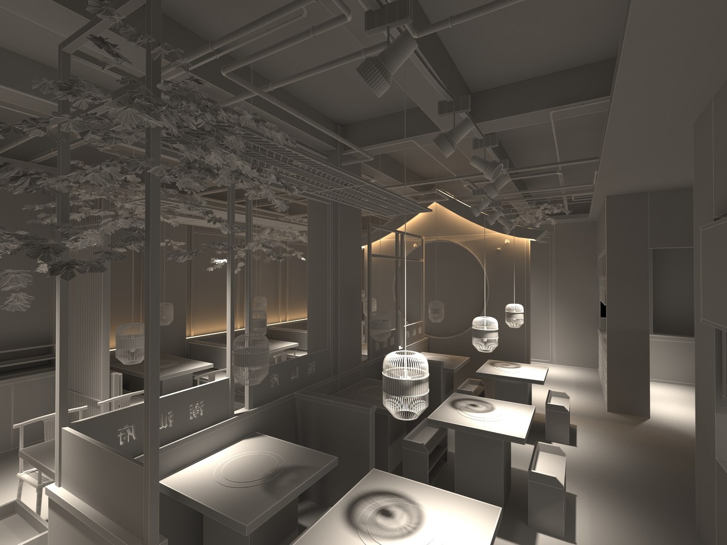 3D Hot Pot Restaurant 2 Model - TurboSquid 2102580