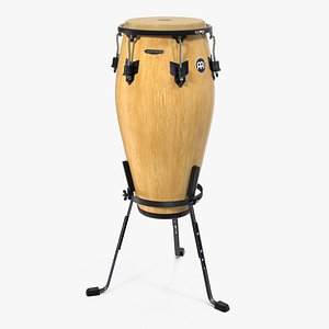 Conga Meinl Marathon with Basket Stand Light 3D Model