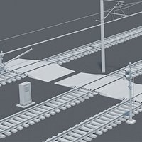 Railway Road Modules Kitbash Pack