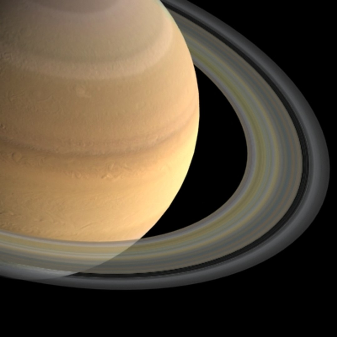 3d Max Realistic Saturn