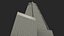 3D shard skyscraper model