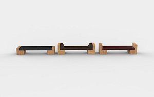 Designer Benche 3D model 3D model