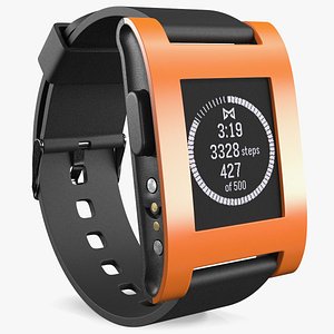 Included Pebble Smart Watch with Strap