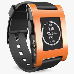 Included Pebble Smart Watch with Strap