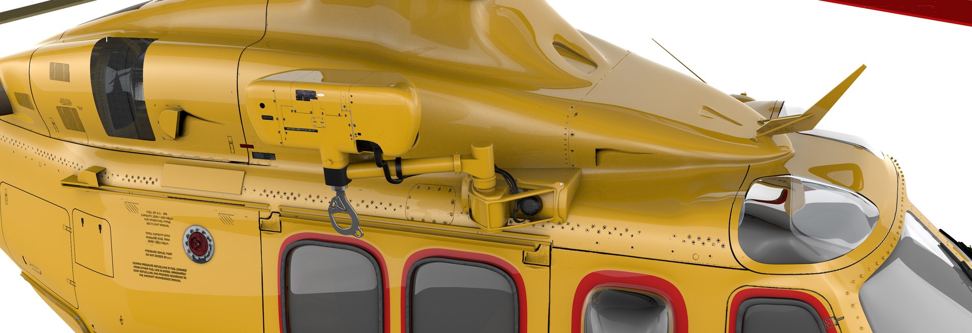 3D Model AW139 NHV Helicopters L2229 - TurboSquid 2289793