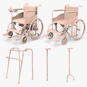 3D model Mobility Aids Collection