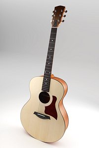 3d model acoustic guitar