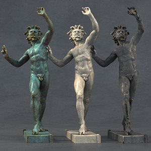 Sculpture Faun 3