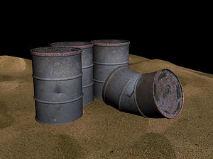 free barrels 3d model
