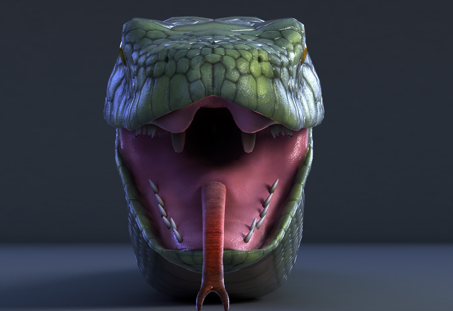 Snake Reptile Animal 3D Model - TurboSquid 1474867