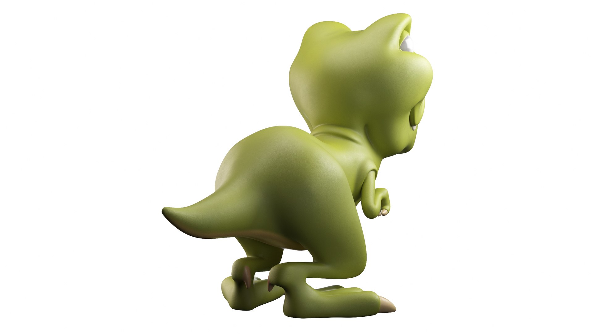 Cartoon Dinosaur T Rex 3D Model - TurboSquid 2022683