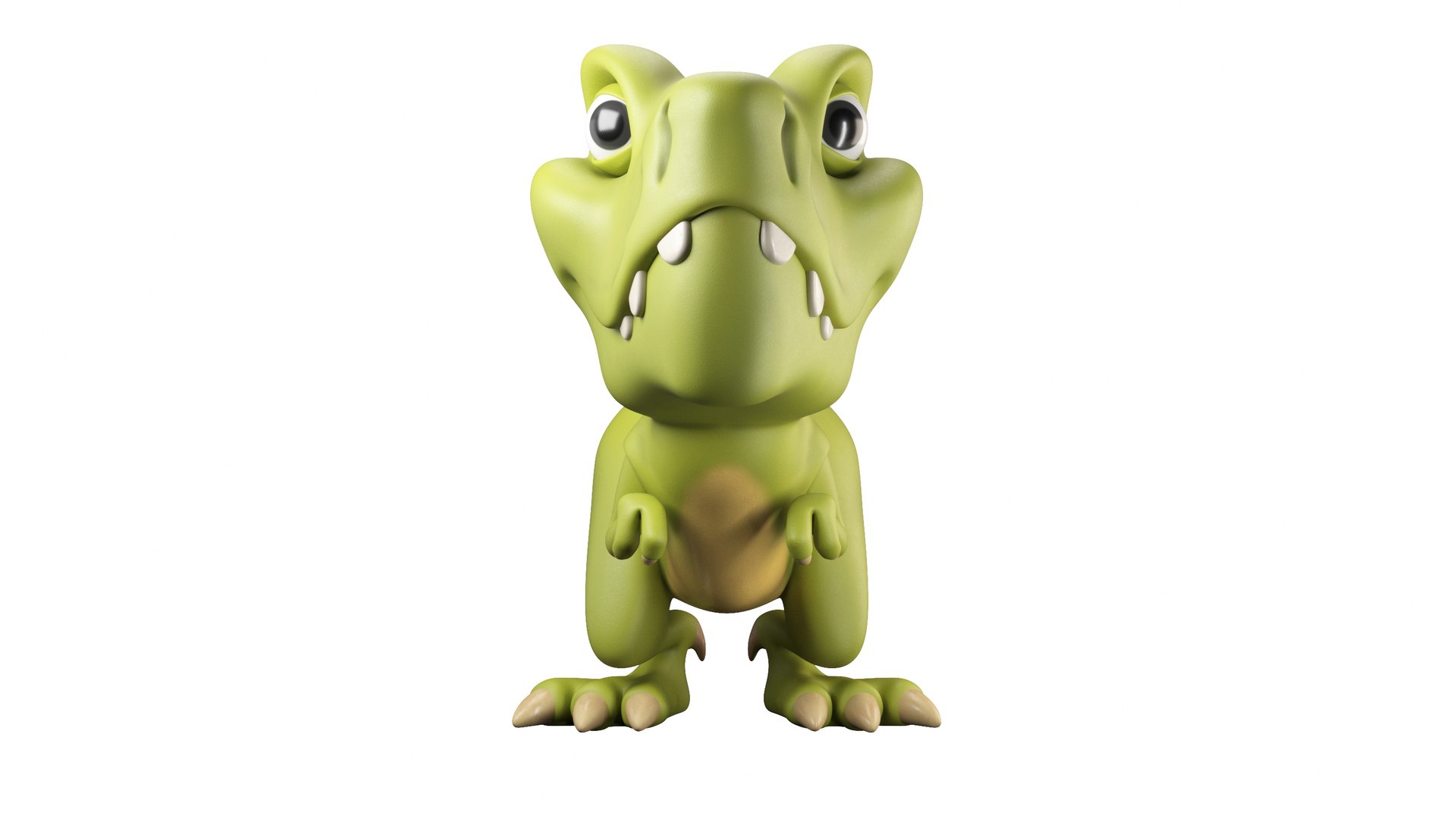 Cartoon Dinosaur T Rex 3D Model - TurboSquid 2022683