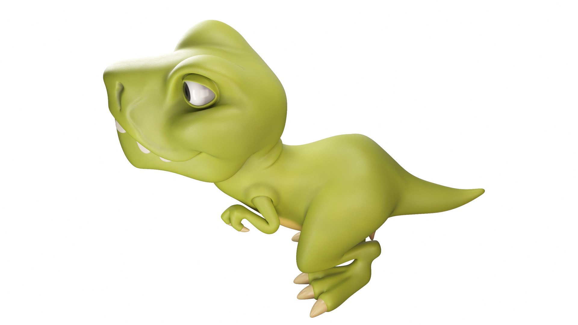 Cartoon Dinosaur T Rex 3D Model - TurboSquid 2022683