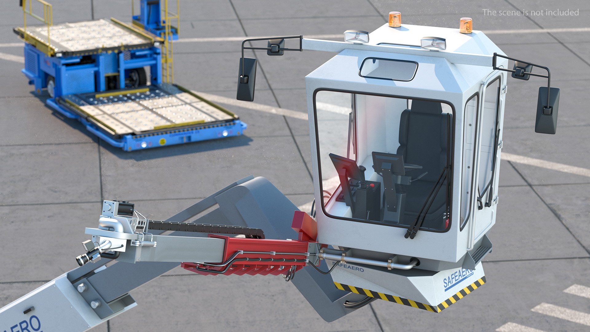 Safeaero 220 Deicing Vehicle 3D - TurboSquid 1588880
