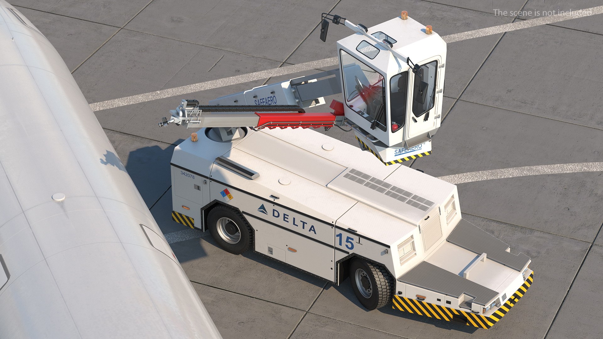 Safeaero 220 Deicing Vehicle 3D - TurboSquid 1588880