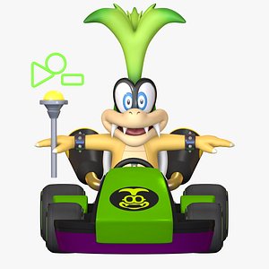 Iggy Standart Kart Mario Kart Assets