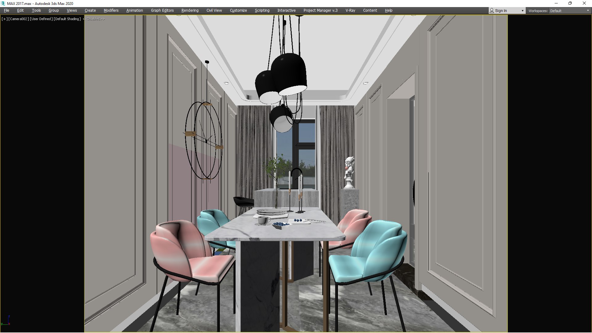 3D Collection of Modern living room - Realistic Pack furniture model ...