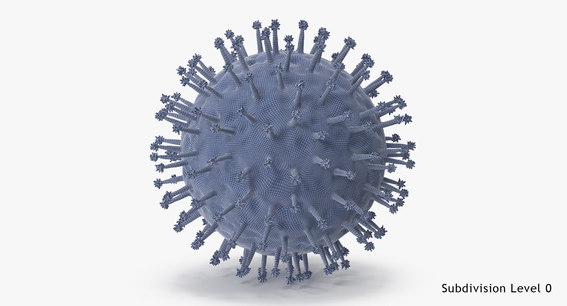 Influenza Flu 3d Model
