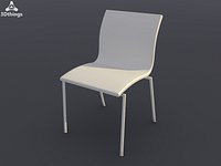 No limits Meeting chair WS 10, upholstered shell