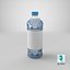 All purpose Cleaner Bottle 02 Blank and Generic Label 3D model