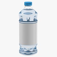 All purpose Cleaner Bottle 02 Blank and Generic Label
