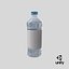 All purpose Cleaner Bottle 02 Blank and Generic Label 3D model