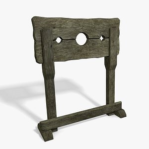 3d model guillotine