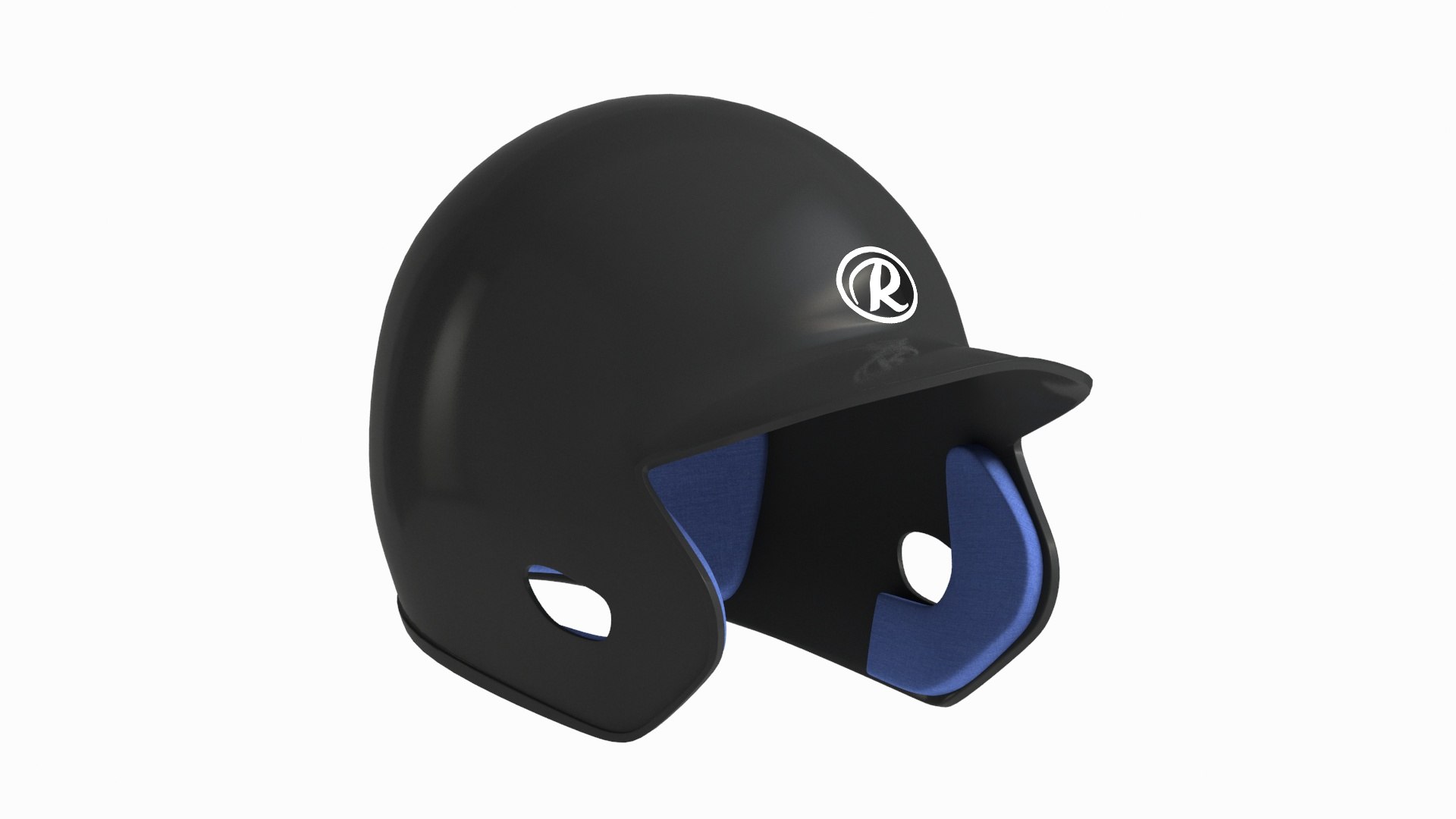 3D Model Baseball Batting Helmet 02 - TurboSquid 2269276