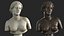 busts greek bronze 3D model