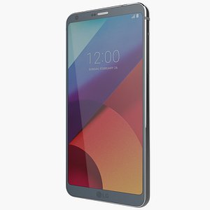 3d model new lg g6 smartphone