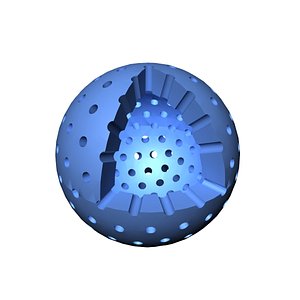 3D nanomaterial hollow sphere