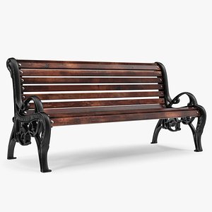 Antique Park Bench