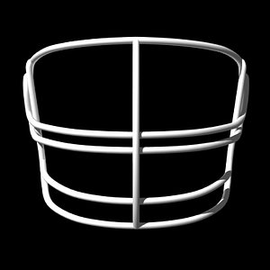facemasks football helmet 3d lwo