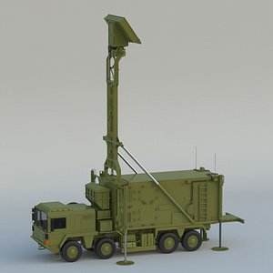 Mobile Tracking Radar Truck
