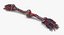 dog chew toy rope 3D model