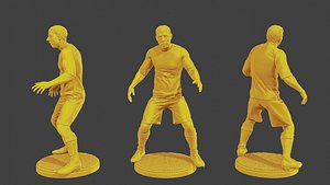 Soccer Player SP 025 3D model