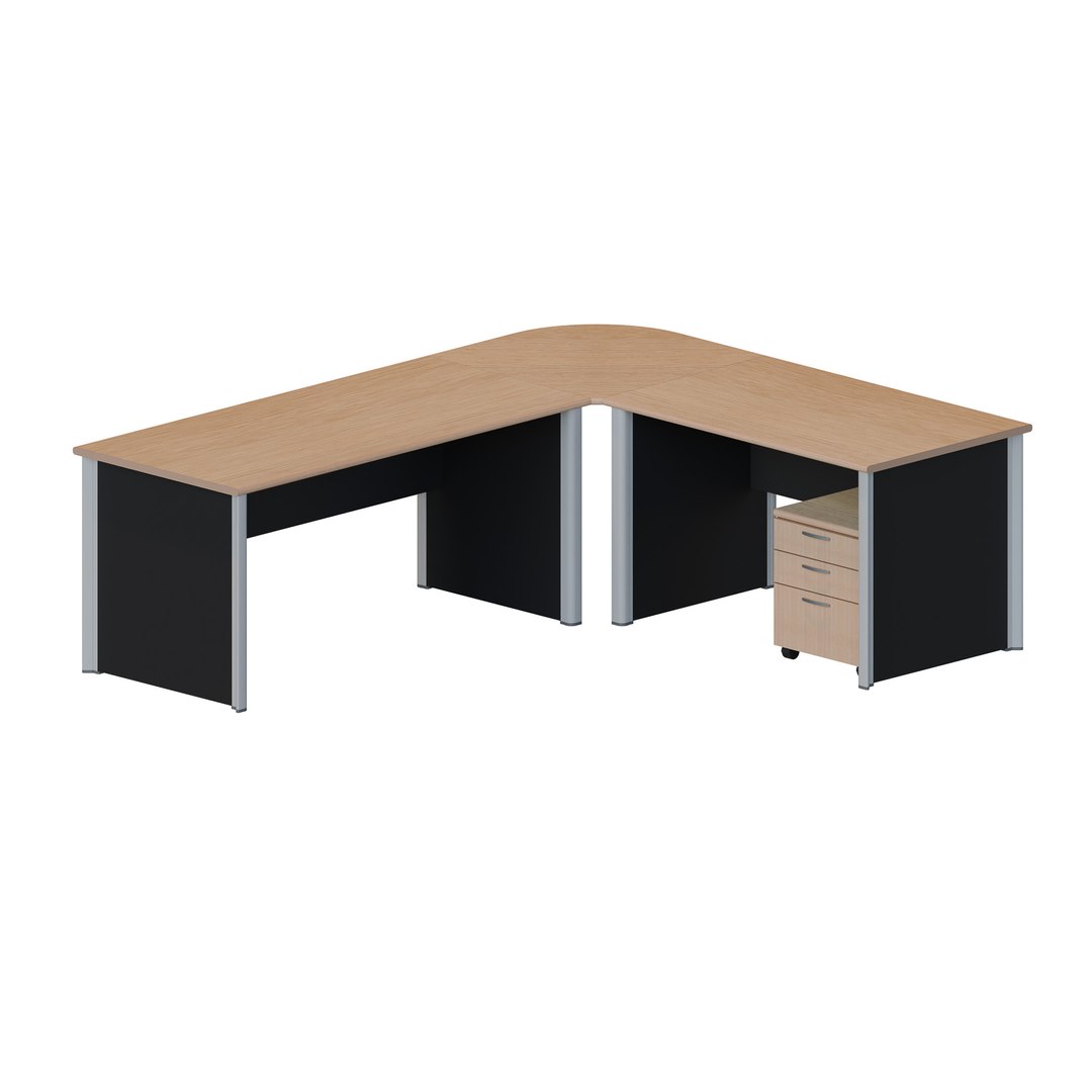 Director Desk 3D Model TurboSquid 2180800
