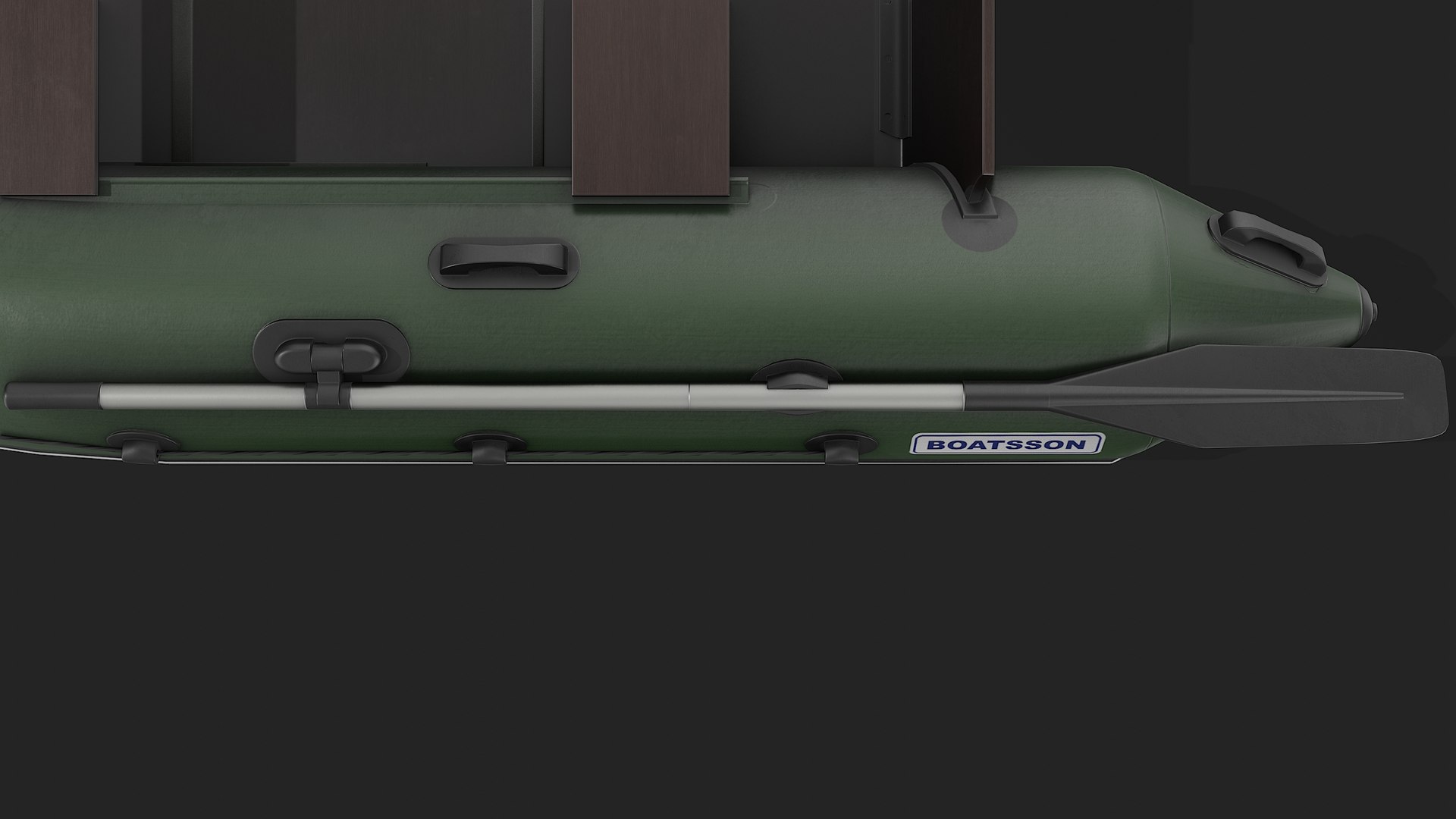 Green Inflatable Boat 3D - TurboSquid 2118934