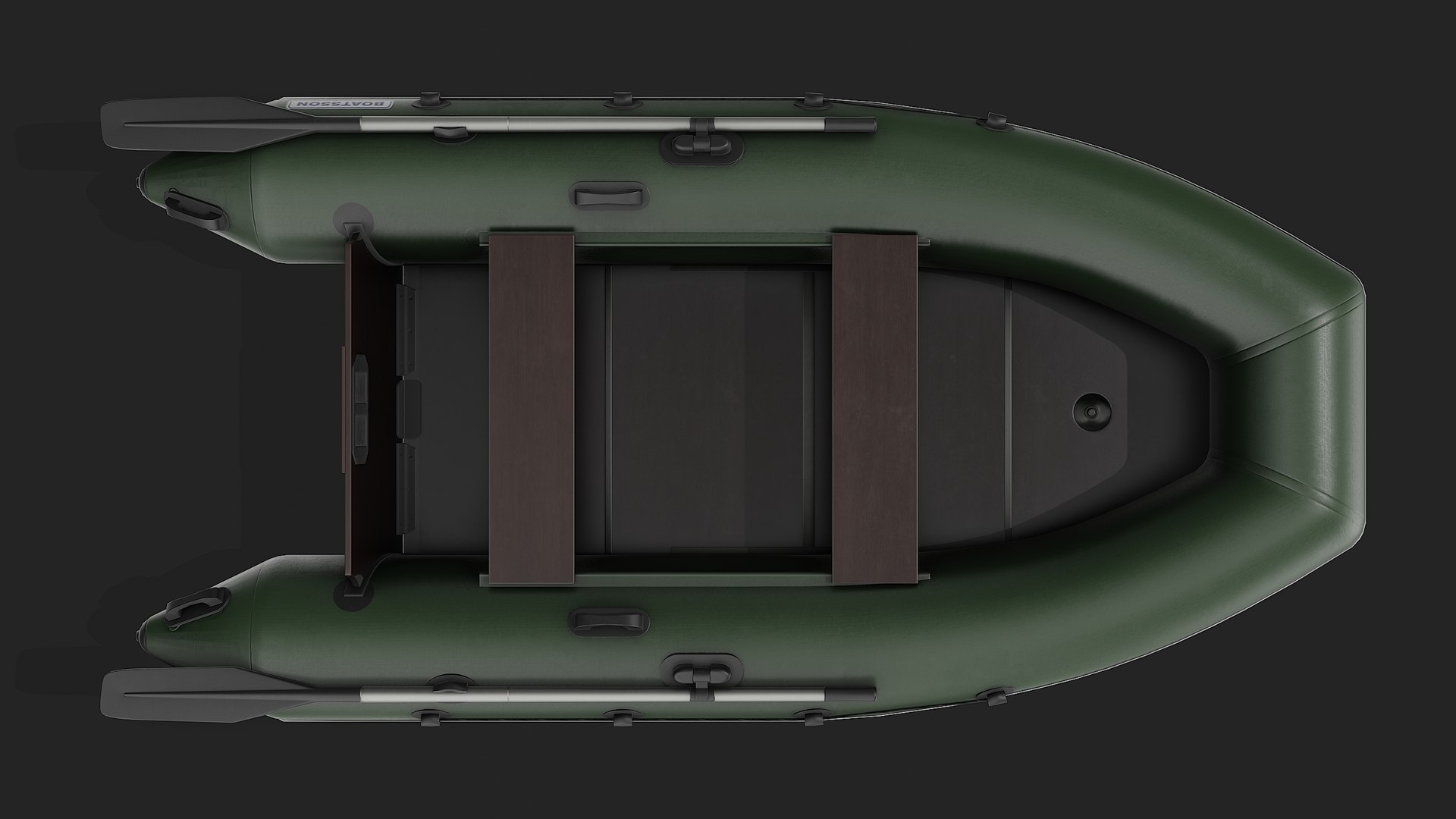 Green Inflatable Boat 3D - TurboSquid 2118934