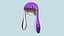Inkling Hair 04 Purple - Splatoon Character Design