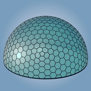 Modello 3D Cupola geodetica - TurboSquid 1939228