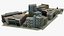 cape town block building 3D model