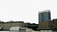 cape town block building 3D model