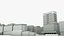 cape town block building 3D model