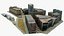 cape town block building 3D model