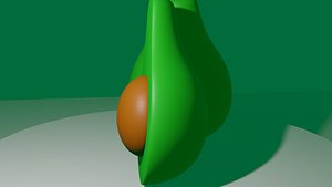 3D model Avocado