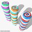 Cyclone Popsicle Sorbet 3 Colors