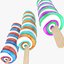 Cyclone Popsicle Sorbet 3 Colors