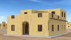 Middle Eastern Adobe House